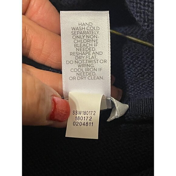 J Jill Aztec Southwest Oversize Sweater Poncho Size M Petite - Picture 9 of 9